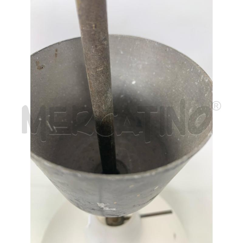 LAMPADARIO OPALINA BIANCO FORMA BIRILLO | Mercatino dell'Usato Roma re di roma 4