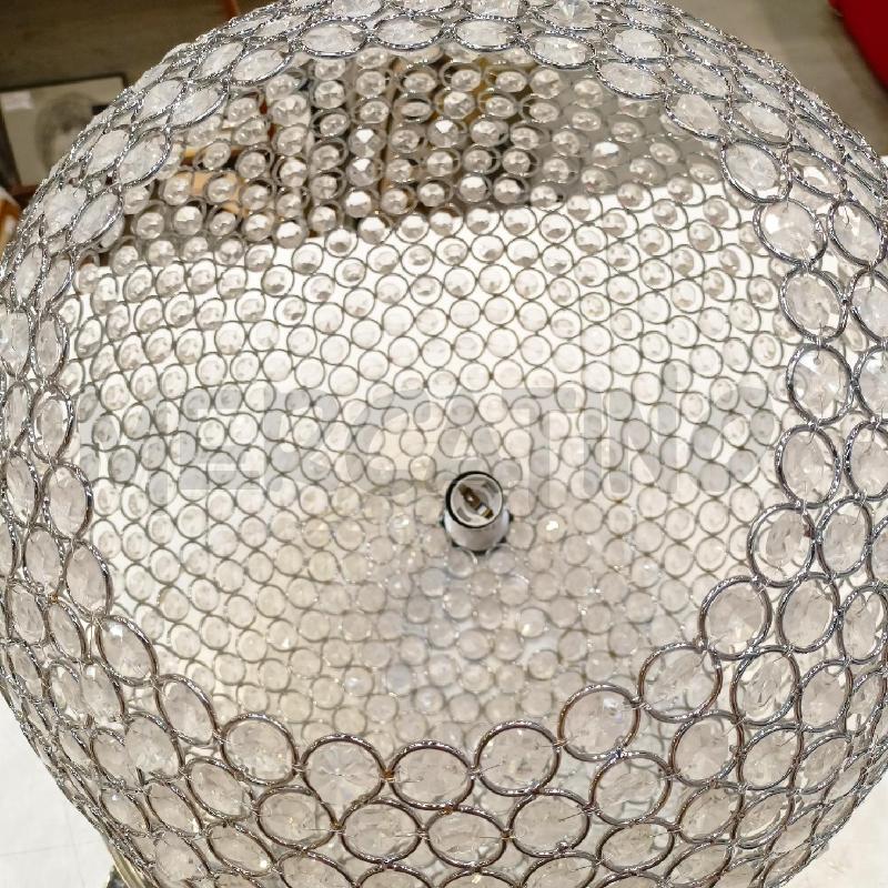 LAMPADARIO PALLA STRUTT FERRO GEMME DIAMANTI  | Mercatino dell'Usato Roma re di roma 3