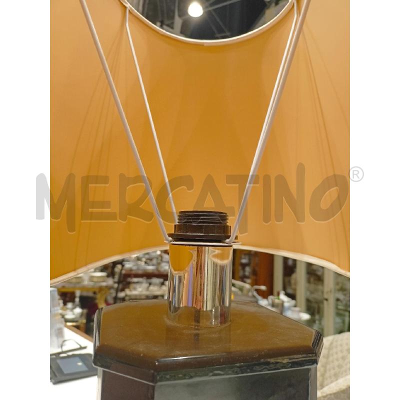 LAMPADA BASE OTTAGONALE LACCATO FOGLIE SECCHE PAR TESS | Mercatino dell'Usato Roma re di roma 4