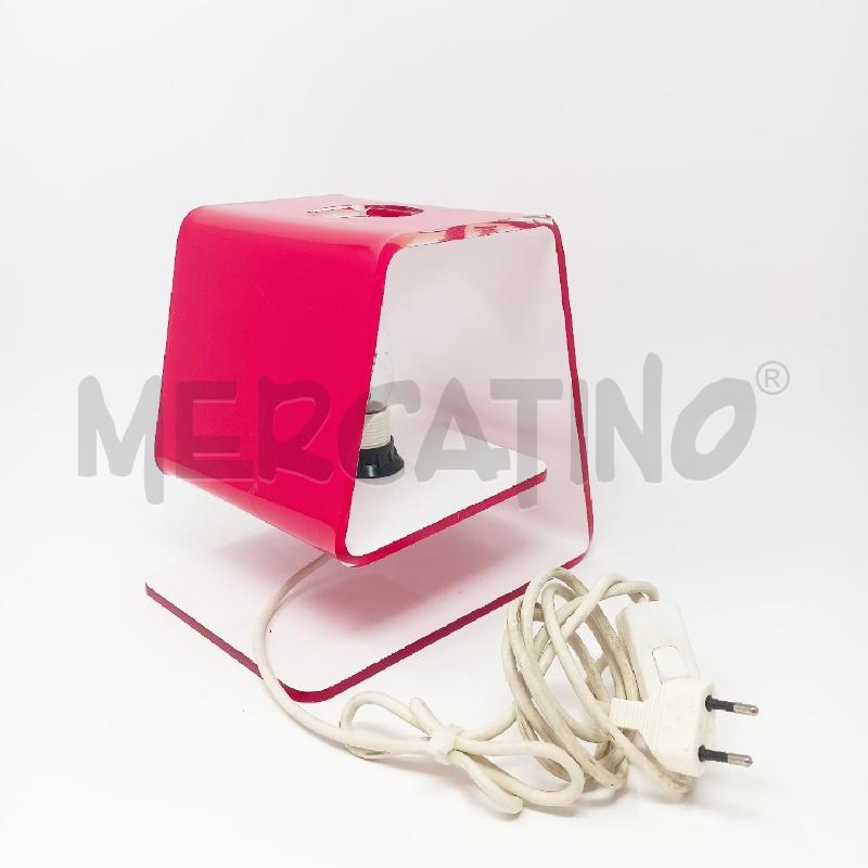 LAMPADA CALLIGARIS CARINA ROSSA INT BIANCO  | Mercatino dell'Usato Roma re di roma 1