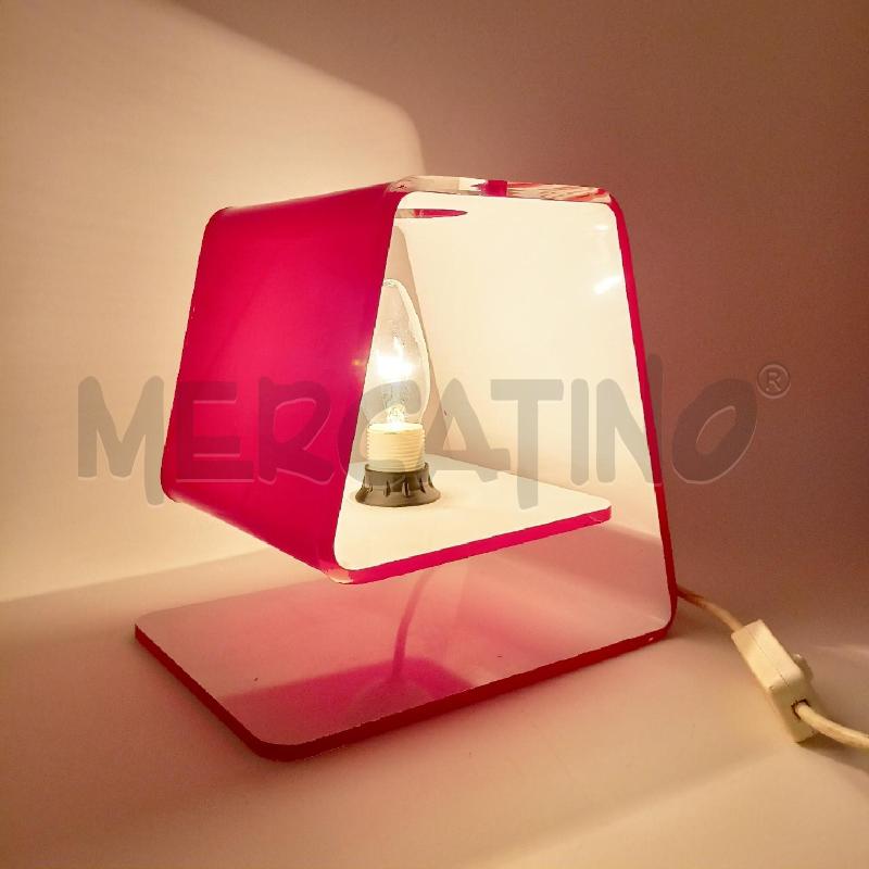 LAMPADA CALLIGARIS CARINA ROSSA INT BIANCO  | Mercatino dell'Usato Roma re di roma 5