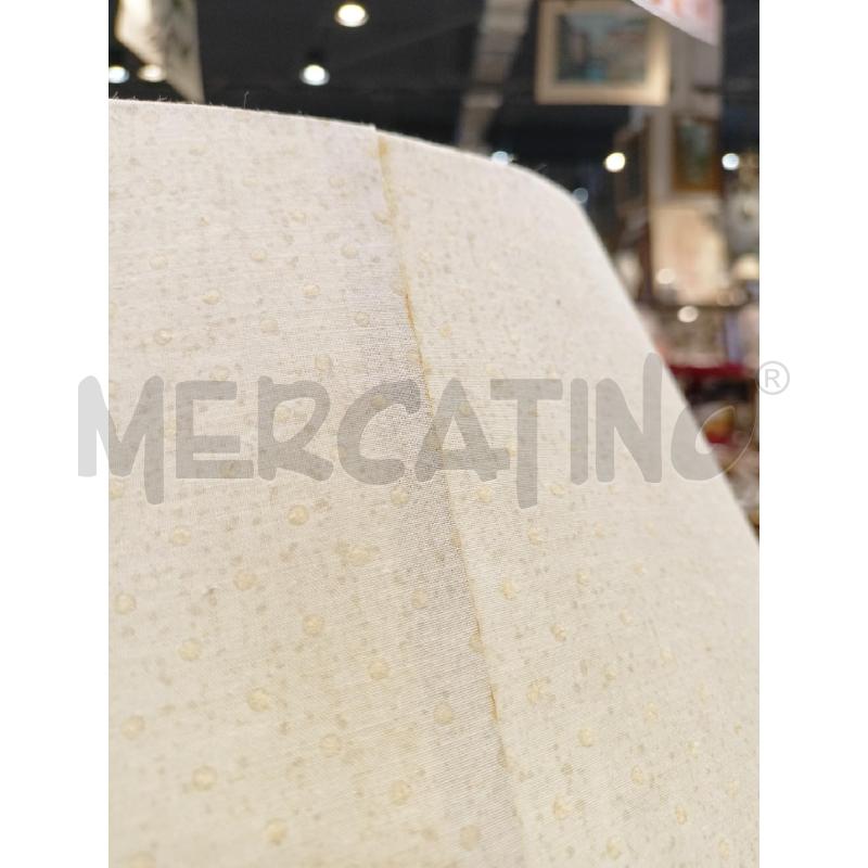 LAMPADA CERAMICA SFERA AZZURRA PARALUME CHIARO POIS TONO SU TONO | Mercatino dell'Usato Roma re di roma 5