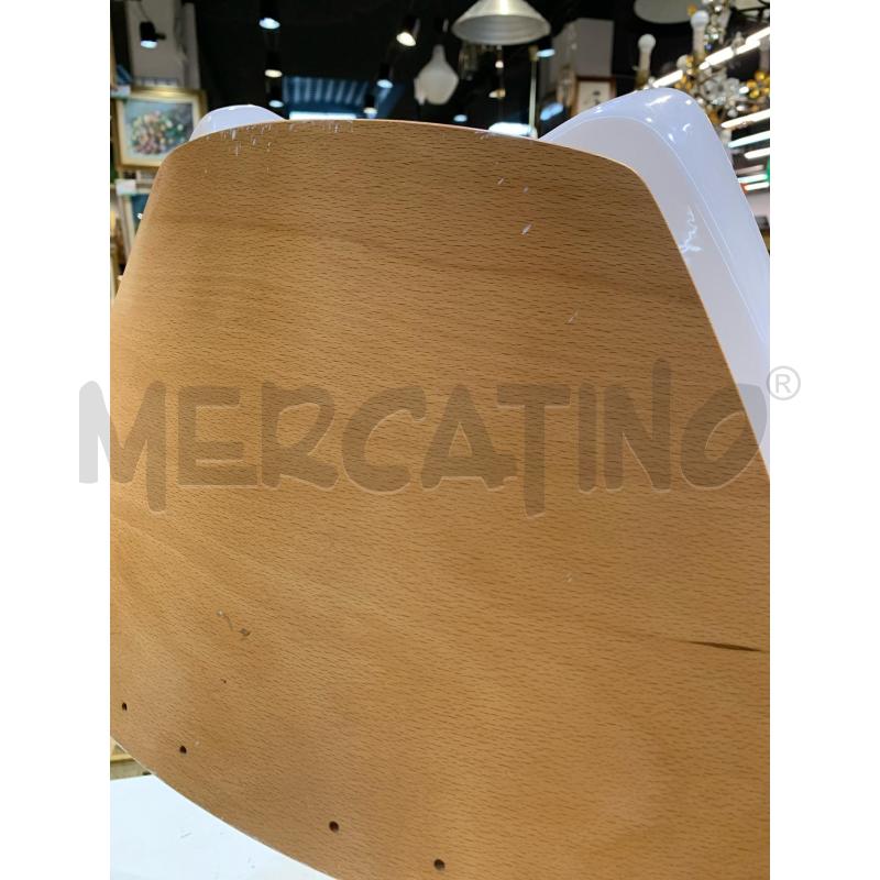 LAMPADA COPPIA SOREN ERIKSEN LEGNO PLASTICA BIANCA | Mercatino dell'Usato Roma re di roma 3