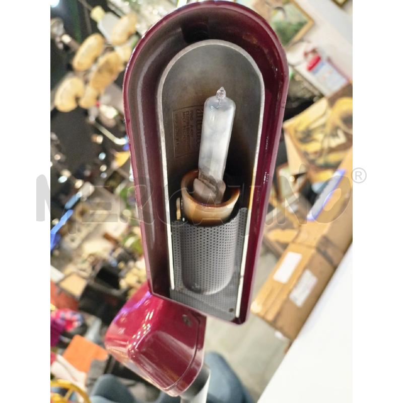 LAMPADA DA SCRIVANIA ARTELUCE METALLO BORDEAU  | Mercatino dell'Usato Roma re di roma 2