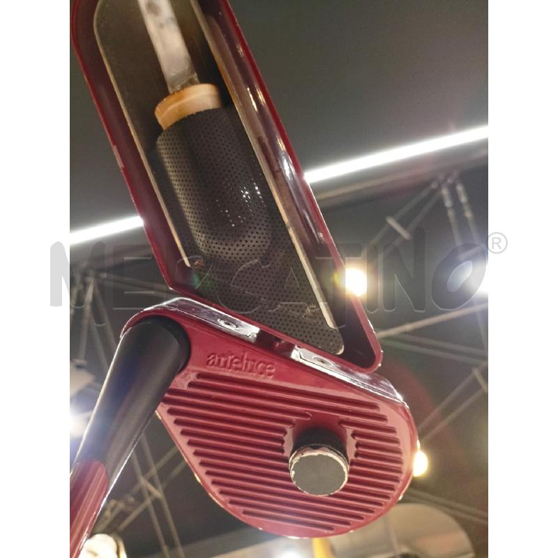 LAMPADA DA SCRIVANIA ARTELUCE METALLO BORDEAU  | Mercatino dell'Usato Roma re di roma 3