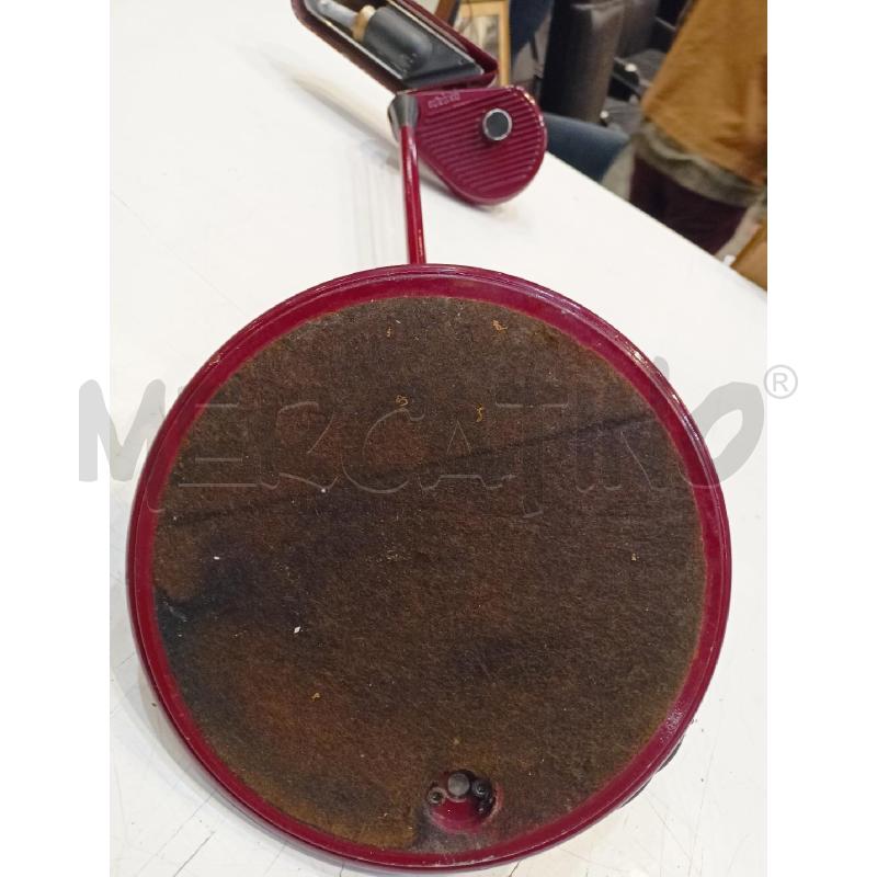 LAMPADA DA SCRIVANIA ARTELUCE METALLO BORDEAU  | Mercatino dell'Usato Roma re di roma 4