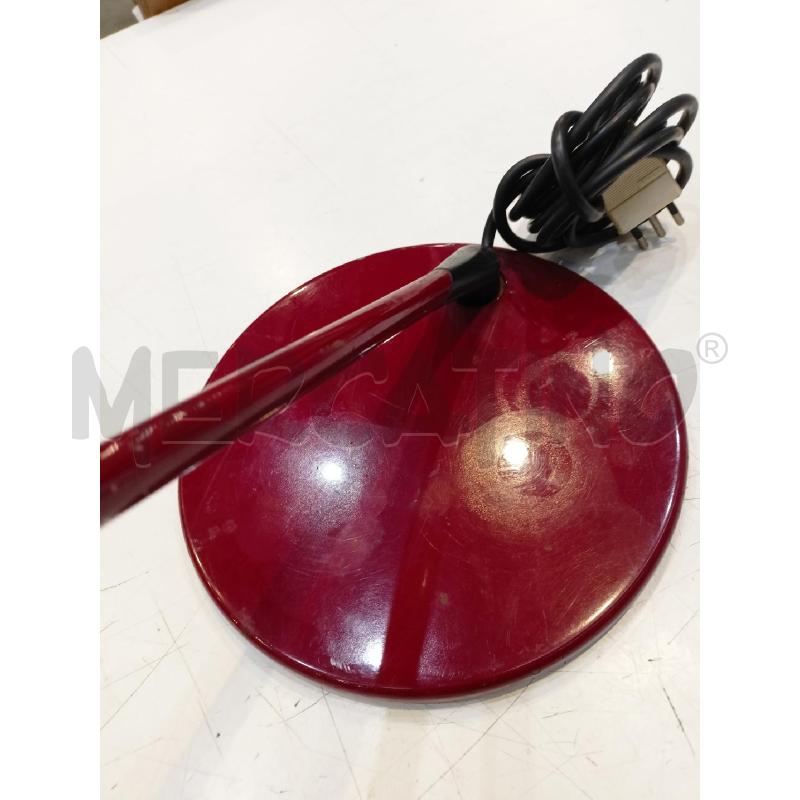 LAMPADA DA SCRIVANIA ARTELUCE METALLO BORDEAU  | Mercatino dell'Usato Roma re di roma 5