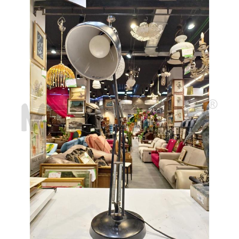 LAMPADA DA SCRIVANIA NASKA LORIS MET NERO  | Mercatino dell'Usato Roma re di roma 2