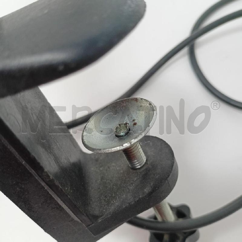 LAMPADA DA SCRIVANIA PRP BRACCIO PLASTICA NERA  | Mercatino dell'Usato Roma re di roma 2