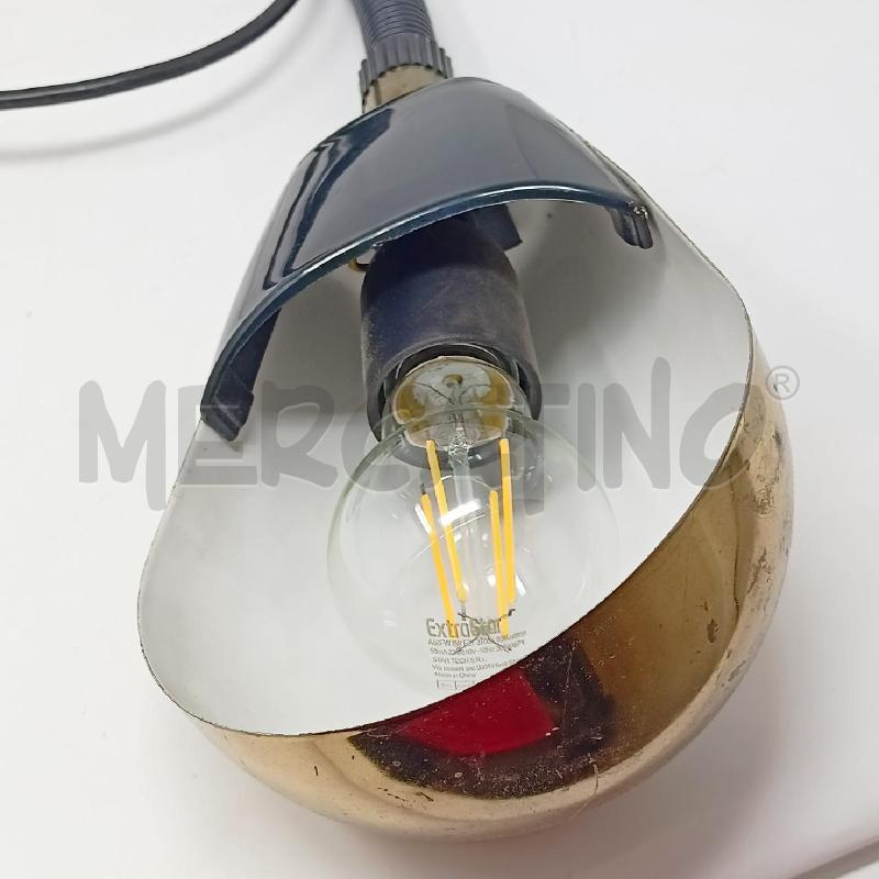 LAMPADA DA SCRIVANIA PRP BRACCIO PLASTICA NERA  | Mercatino dell'Usato Roma re di roma 5