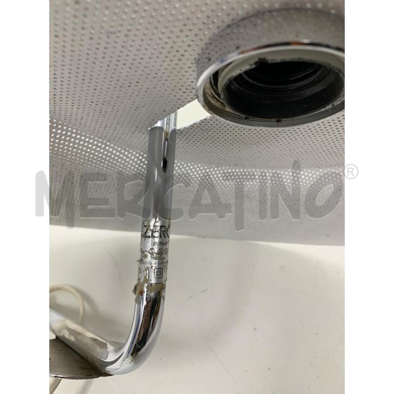 LAMPADA DA SCRIVANIA ZERO GRANDE DISCO BIANCO BUCHERELLATP | Mercatino dell'Usato Roma re di roma 4