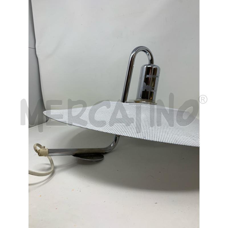 LAMPADA DA SCRIVANIA ZERO GRANDE DISCO BIANCO BUCHERELLATP | Mercatino dell'Usato Roma re di roma 5