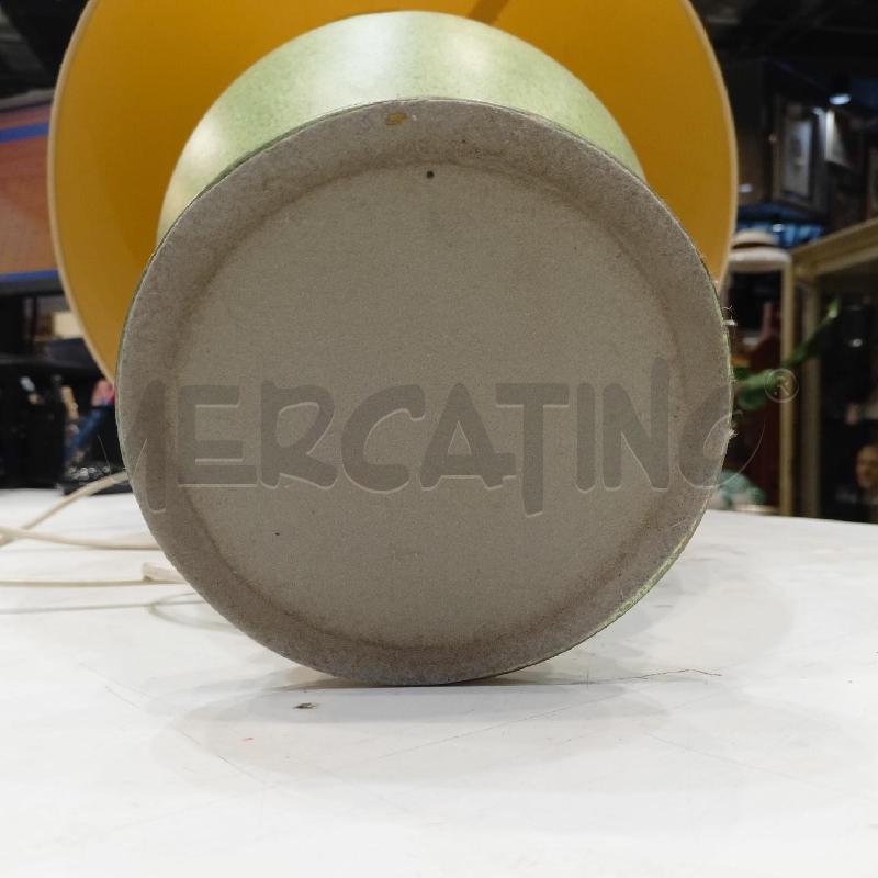 LAMPADA DA TAVOLO METALLO VERDE PARALUME BIANCO PASS DORATO | Mercatino dell'Usato Roma re di roma 5