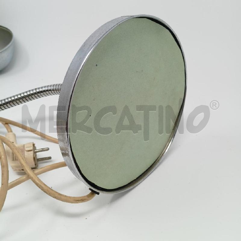 LAMPADA DA TAVOLO SILVER CROMATA STELO MOBILE  | Mercatino dell'Usato Roma re di roma 5