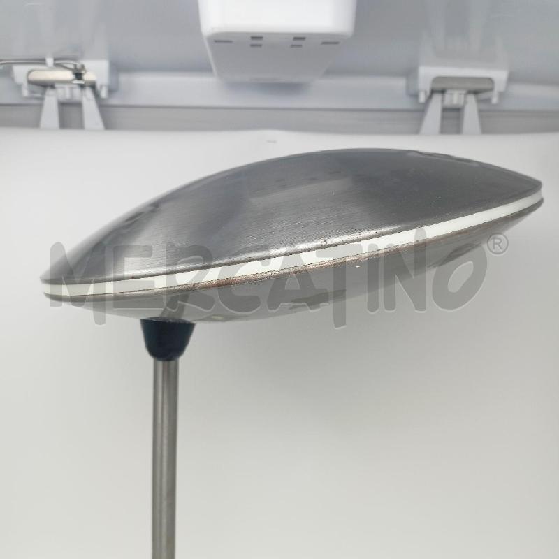 LAMPADA DA TAVOLO UFO SILVER  | Mercatino dell'Usato Roma re di roma 3