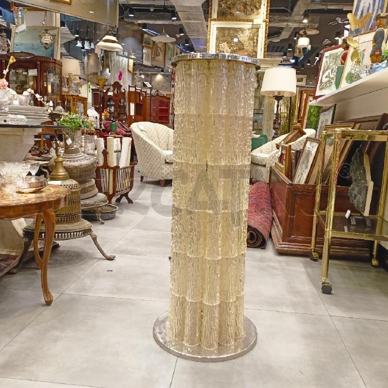 LAMPADA DA TERRA PLASTICA CONI TRASPARENTI CREPE  | Mercatino dell'Usato Roma re di roma 1