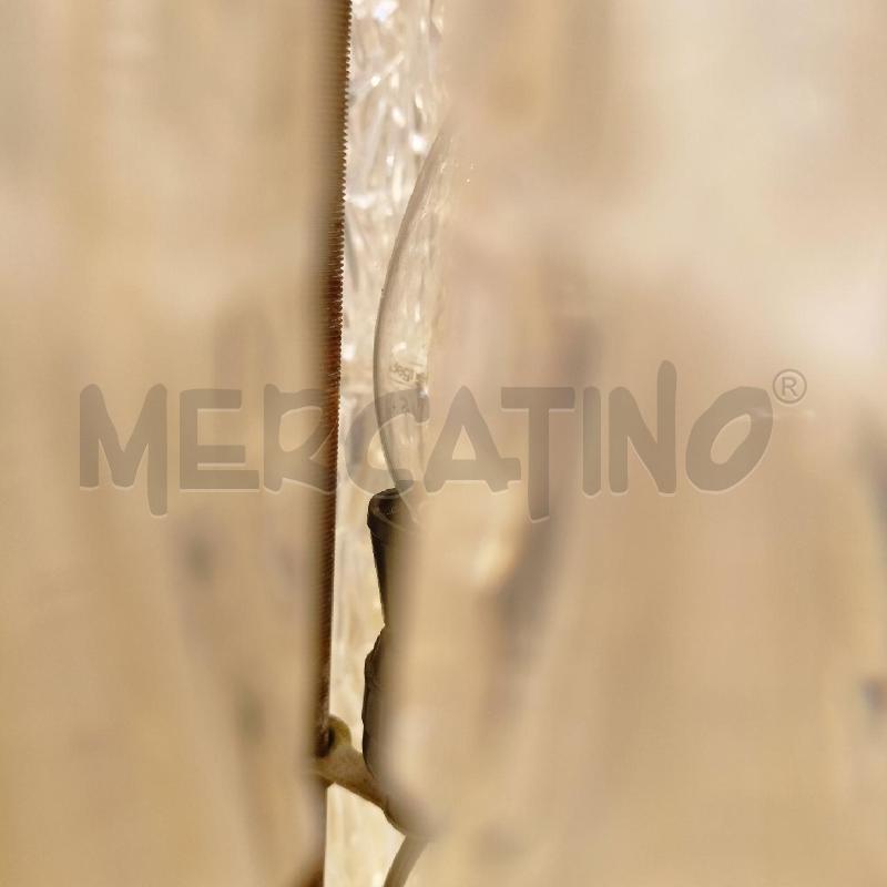 LAMPADA DA TERRA PLASTICA CONI TRASPARENTI CREPE  | Mercatino dell'Usato Roma re di roma 4