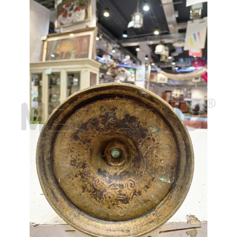 LAMPADA FIORENTINA BRONZO 4 BRACCI DRAGO APICE STEMMA PANPHILIJ  | Mercatino dell'Usato Roma re di roma 5