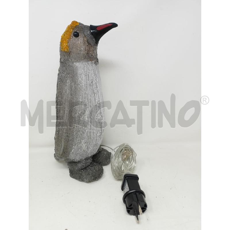 LAMPADA FORMA PINGUINIO PLASTICA  | Mercatino dell'Usato Roma re di roma 1