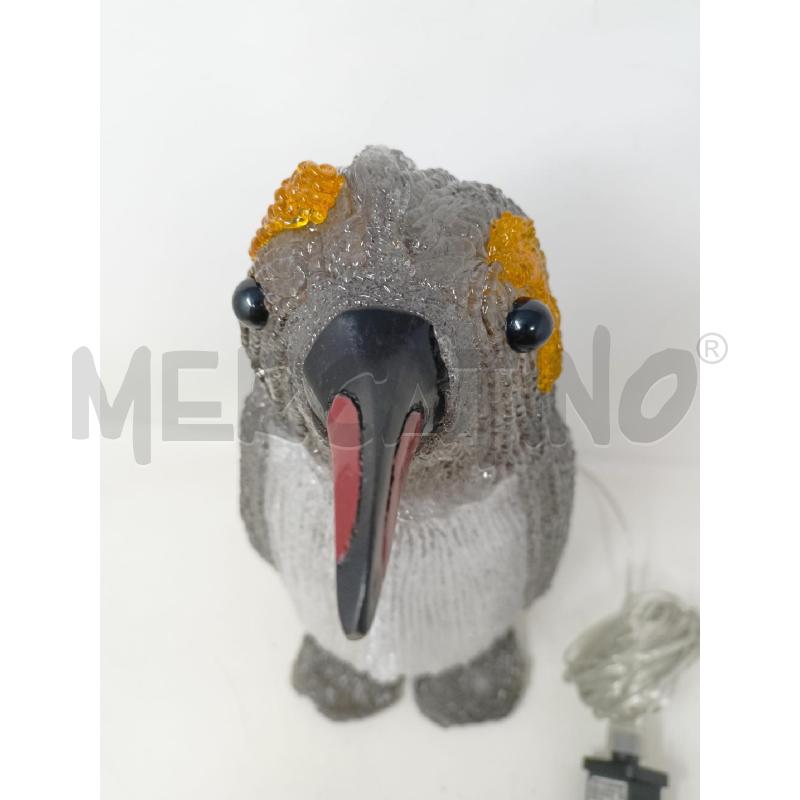 LAMPADA FORMA PINGUINIO PLASTICA  | Mercatino dell'Usato Roma re di roma 2