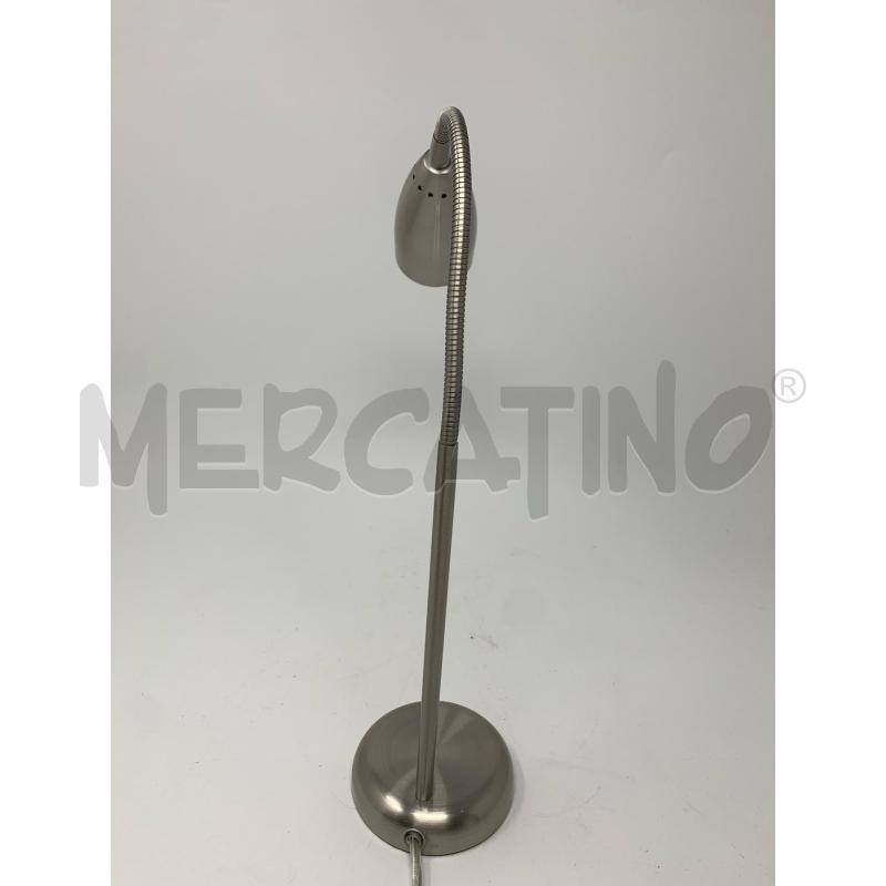 LAMPADA INOX BASE TONDA PRESA INGLESE ACCENSIONE TOCCO DIREZIOBNABILE | Mercatino dell'Usato Roma re di roma 3