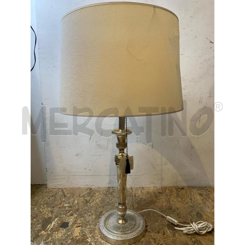 LAMPADA JORDAN SHEFFIELD BASE TONDA DEC FOGLIE 54CM  | Mercatino dell'Usato Roma re di roma 1