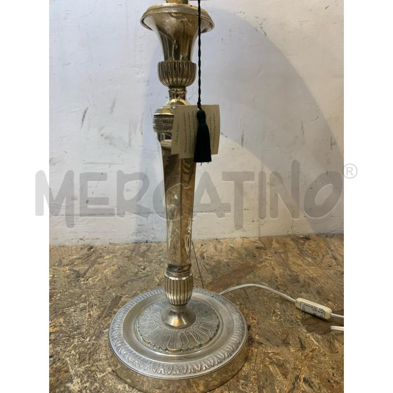 LAMPADA JORDAN SHEFFIELD BASE TONDA DEC FOGLIE 54CM  | Mercatino dell'Usato Roma re di roma 2