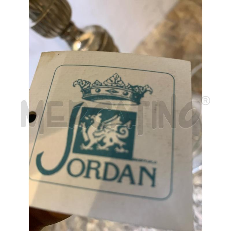 LAMPADA JORDAN SHEFFIELD BASE TONDA DEC FOGLIE 54CM  | Mercatino dell'Usato Roma re di roma 5