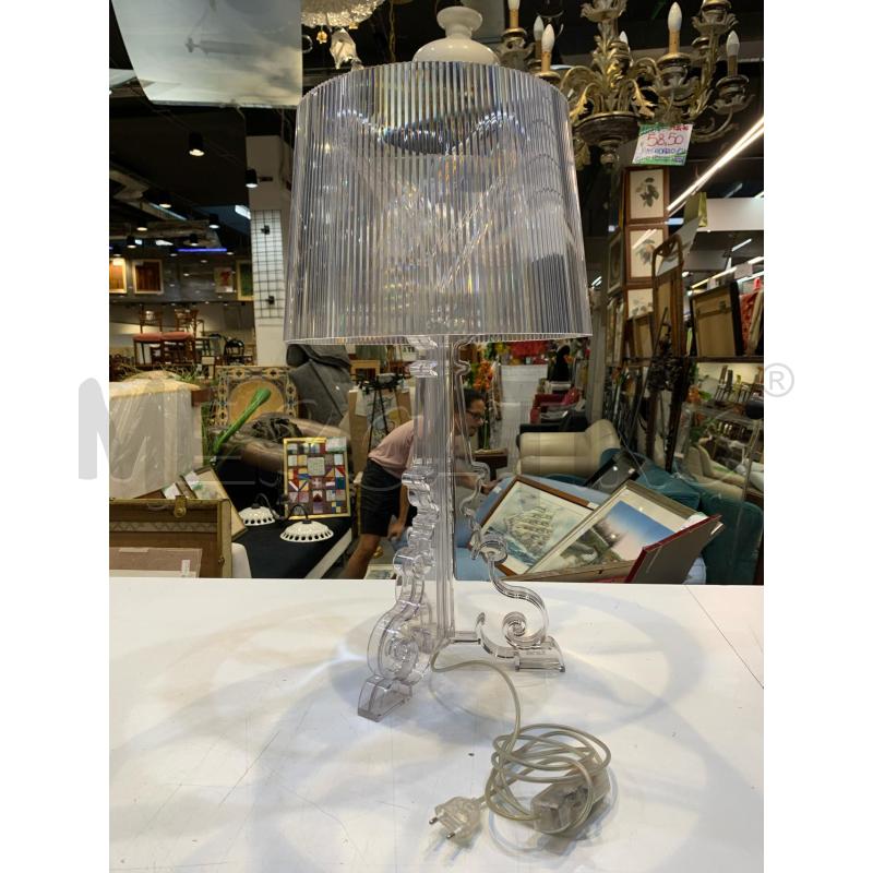 LAMPADA KARTELL BOURGIE POLICARBONATO TRASPARENTE 3 PIEDI PARALUME PLISSÈ | Mercatino dell'Usato Roma re di roma 1