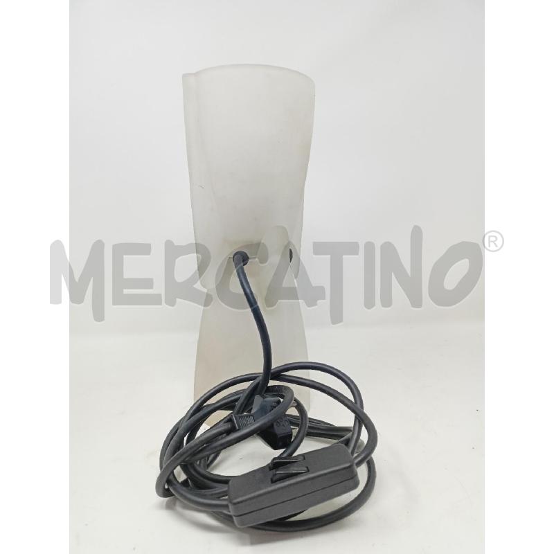 LAMPADA KING&MIRANDA 2 LUCI VETRO SATINATO CLESSIDRA | Mercatino dell'Usato Roma re di roma 5