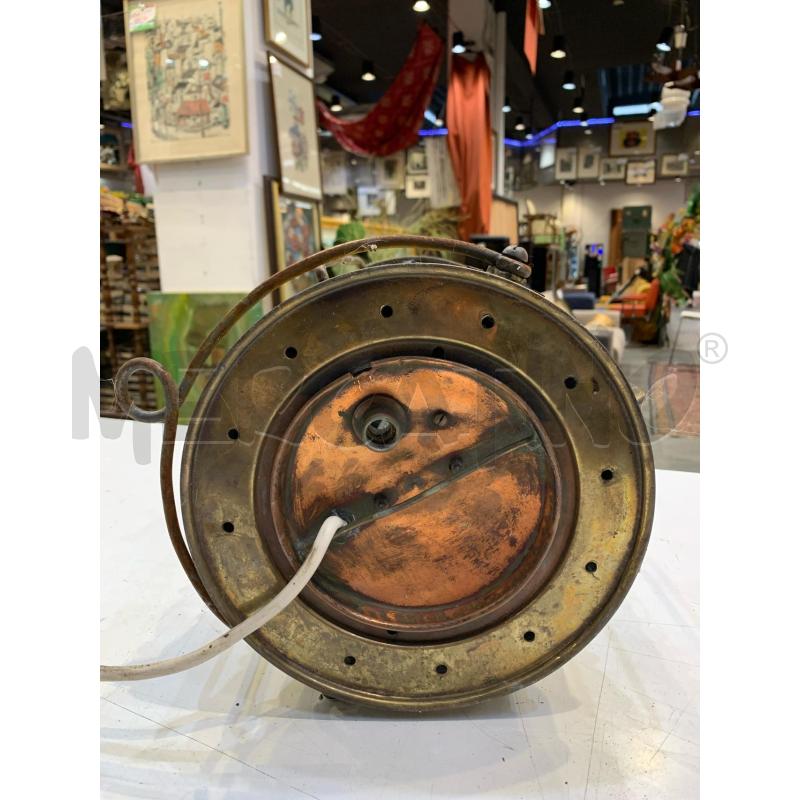 LAMPADA LANTERNA NAVALE OTTONE VETRO GRANDE | Mercatino dell'Usato Roma re di roma 4
