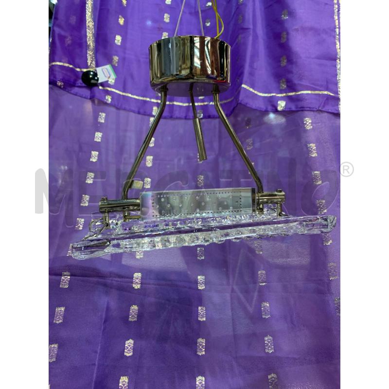 LAMPADA LA MURRINA '90 ALOGENA VETRO COSTOLATO | Mercatino dell'Usato Roma re di roma 1