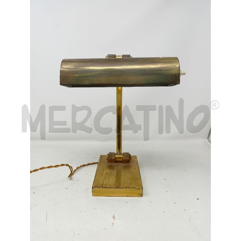 LAMPADA MINISTERIALE OTTONE EPOCA MOD 1011 | Mercatino dell'Usato Roma re di roma 1