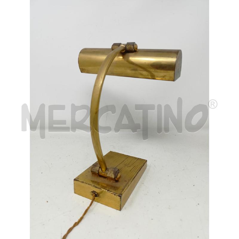 LAMPADA MINISTERIALE OTTONE EPOCA MOD 1011 | Mercatino dell'Usato Roma re di roma 2