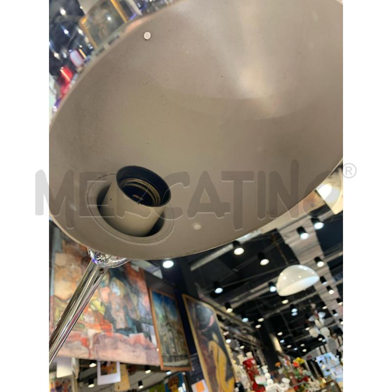 LAMPADA PIANTANA SERGIO ASTI CANDLE '60 CROMATA  | Mercatino dell'Usato Roma re di roma 4