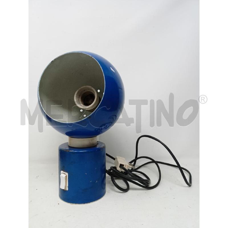 LAMPADA REGGIANI CALAMITA BLU METALLO  | Mercatino dell'Usato Roma re di roma 1