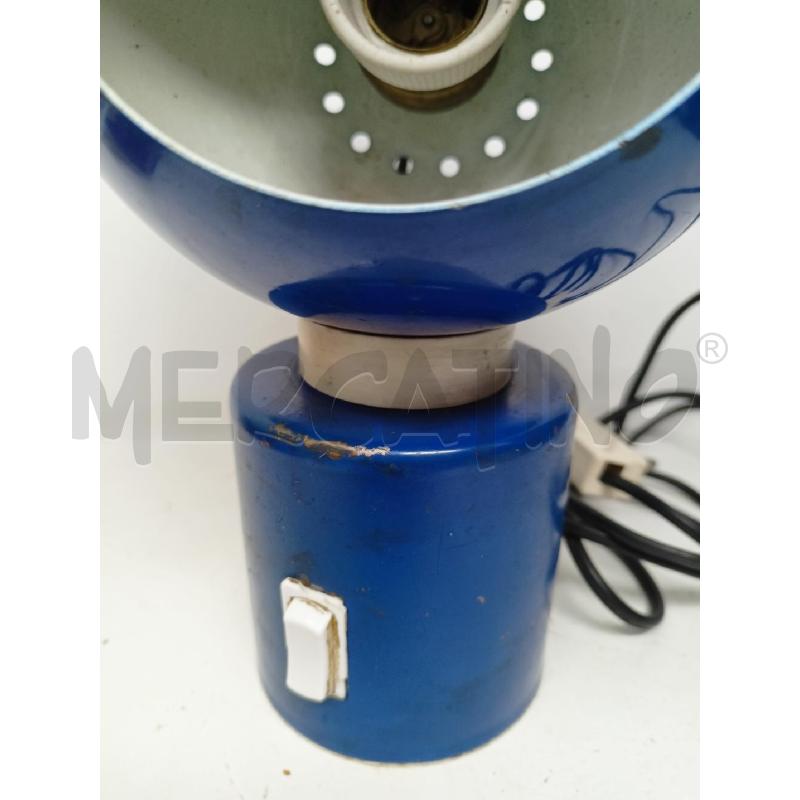 LAMPADA REGGIANI CALAMITA BLU METALLO  | Mercatino dell'Usato Roma re di roma 2