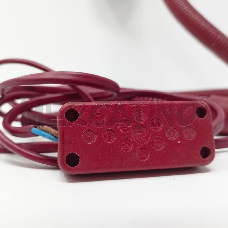 LAMPADA SCRIVANIA HEBI SPAGE SERPENTE ROSSA | Mercatino dell'Usato Roma re di roma 3