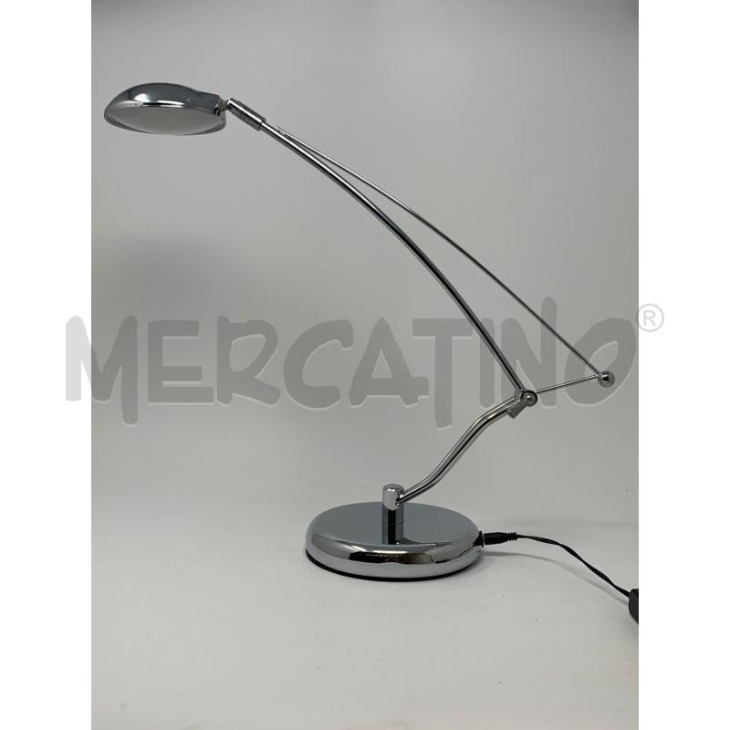 LAMPADA SCRIVANIA INOX ARCO PRESA INGLESE | Mercatino dell'Usato Roma re di roma 2