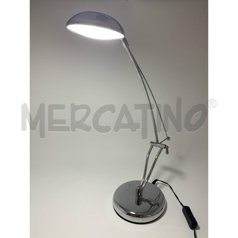 LAMPADA SCRIVANIA INOX ARCO PRESA INGLESE | Mercatino dell'Usato Roma re di roma 4