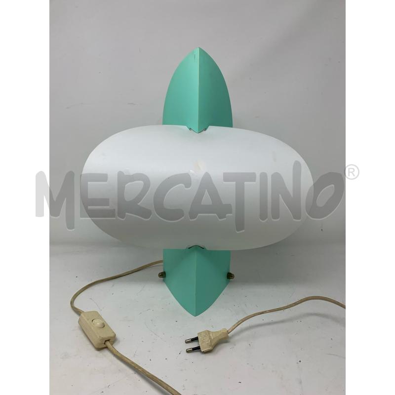 LAMPADA SLAMP PLASTICA TIFFANI BIANCO PLASTICA  | Mercatino dell'Usato Roma re di roma 1