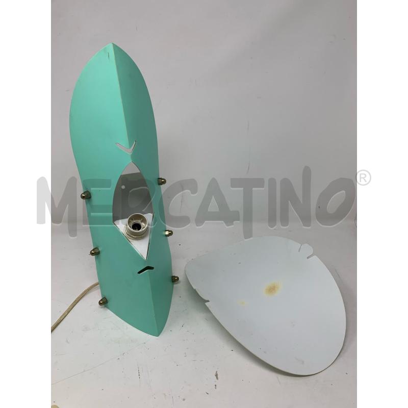 LAMPADA SLAMP PLASTICA TIFFANI BIANCO PLASTICA  | Mercatino dell'Usato Roma re di roma 4
