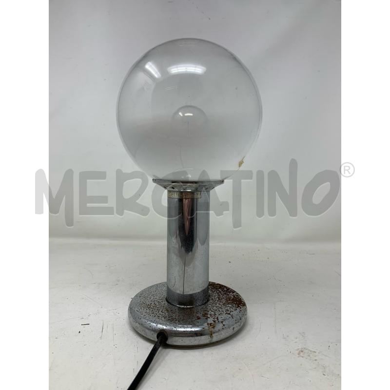 LAMPADA TARGETTY SANKEY CROMATA SFERA VETRO  | Mercatino dell'Usato Roma re di roma 1