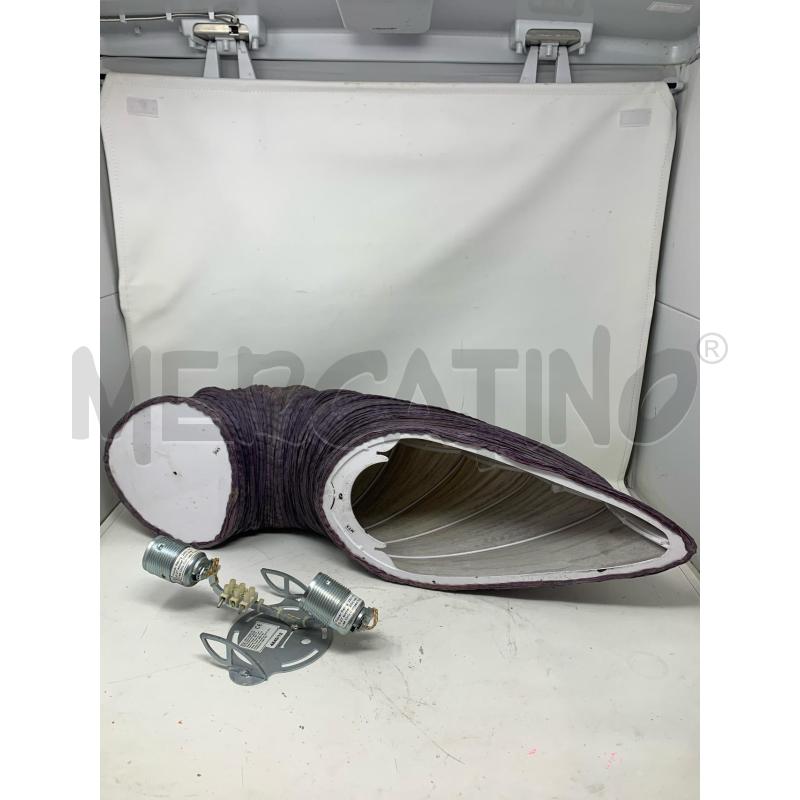 LAMPADA TESSUTO FORMA CONCHIGLIA VIOLA   | Mercatino dell'Usato Roma re di roma 4