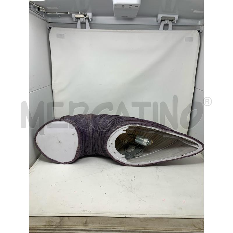 LAMPADA TESSUTO FORMA CONCHIGLIA VIOLA   | Mercatino dell'Usato Roma re di roma 5