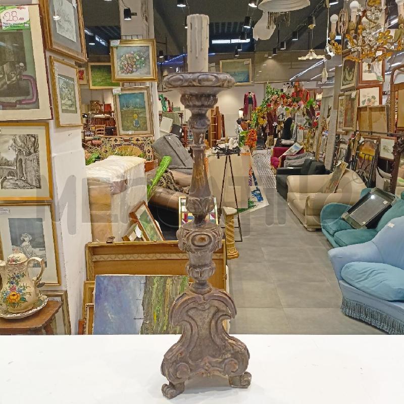 LAMPADA TORCERE EPOCA TRILOB ARGENTAT  | Mercatino dell'Usato Roma re di roma 1