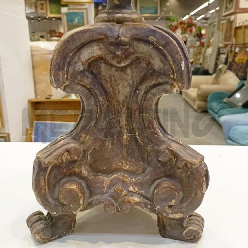 LAMPADA TORCERE EPOCA TRILOB ARGENTAT  | Mercatino dell'Usato Roma re di roma 3