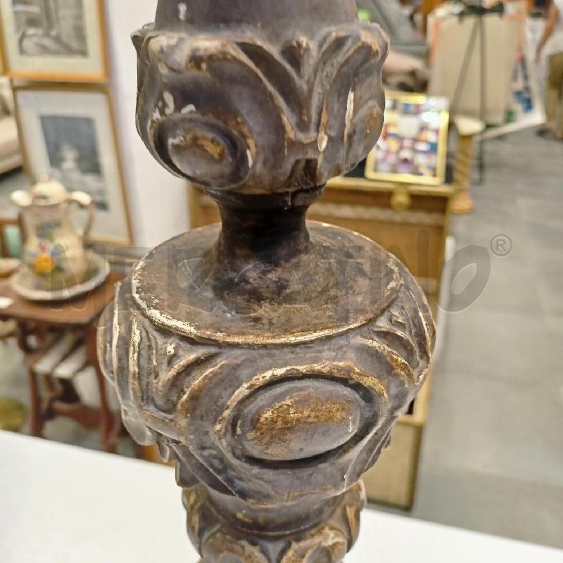 LAMPADA TORCERE EPOCA TRILOB ARGENTAT  | Mercatino dell'Usato Roma re di roma 5