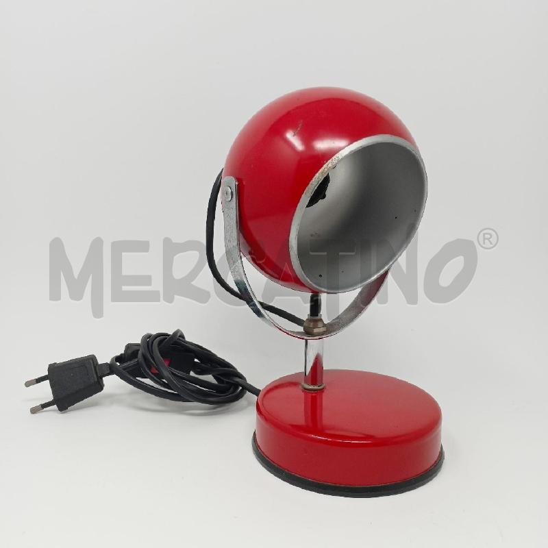 LAMPADA VENETA LUMI SFERICA ROSSA DETT SILVER  | Mercatino dell'Usato Roma re di roma 1
