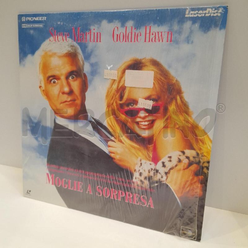 LASER DISC MOGLIE A SORPRESA STEVE MARTIN GOLDIE HAWN | Mercatino dell'Usato Roma re di roma 1